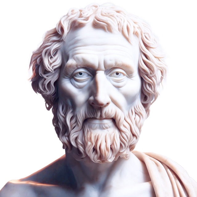Seneca profile portrait