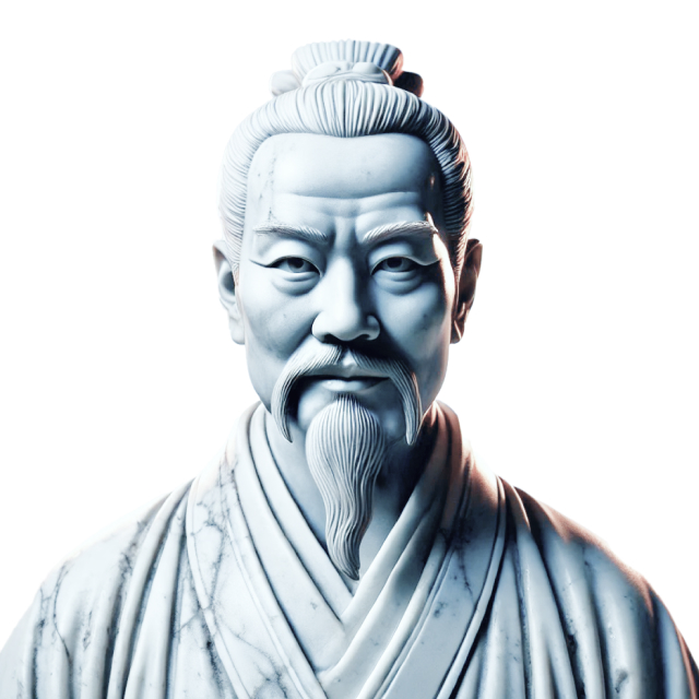 Sun Tzu profile portrait
