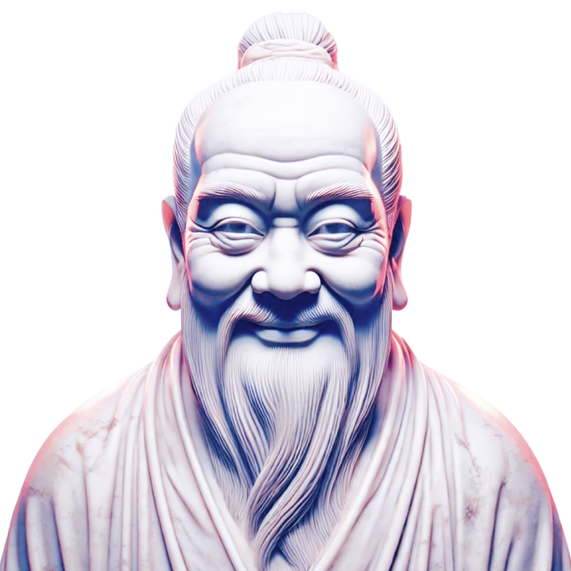 Zhuangzi profile portrait
